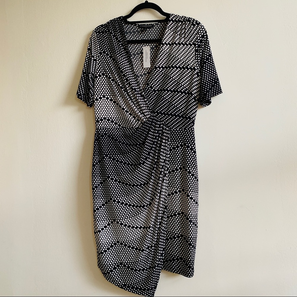 Banana Republic wrap dress, petite medium